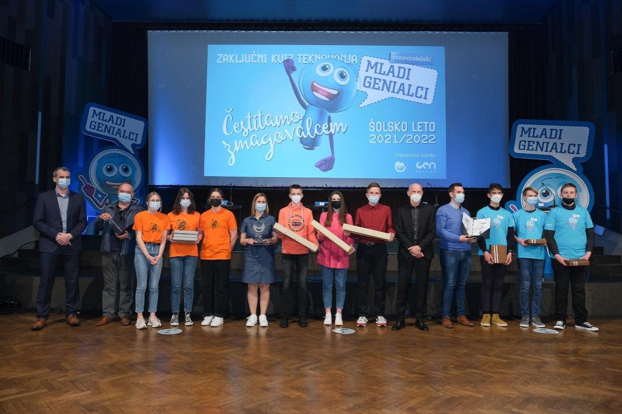 Šolsko leto 2021/2022 - Osnovnošolsko tekmovanje, Najboljši: OŠ Jurija Dalmatina Krško, OŠ Artiče, OŠ Velika Dolina